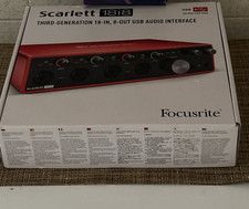 Focusrite Scarlett 18i8 3rd Gen 18-In, 8-Out USB Audio Interface