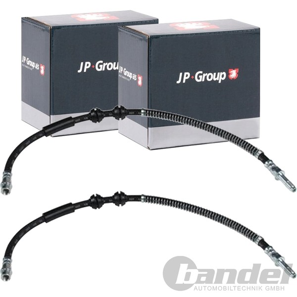 2X JP Group BremsschlÄUche Vorne Passend FüR VW California Multivan Transporter-image