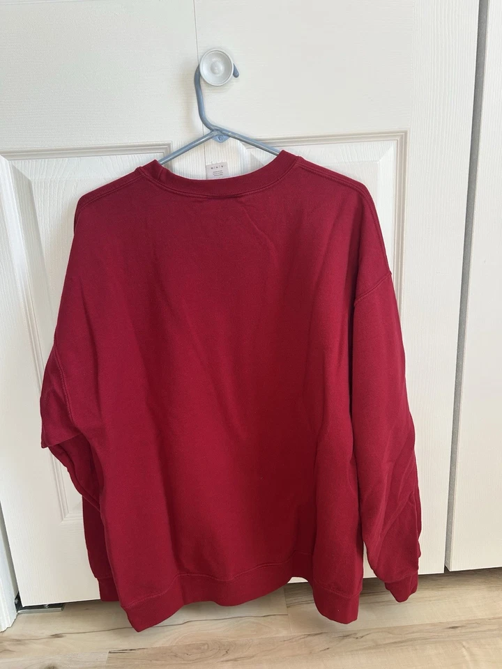 Alabama Crimson Tide Nick Saban FauxUgly Sweater Sweatshirt Size XL Unique - Image 3 of 3