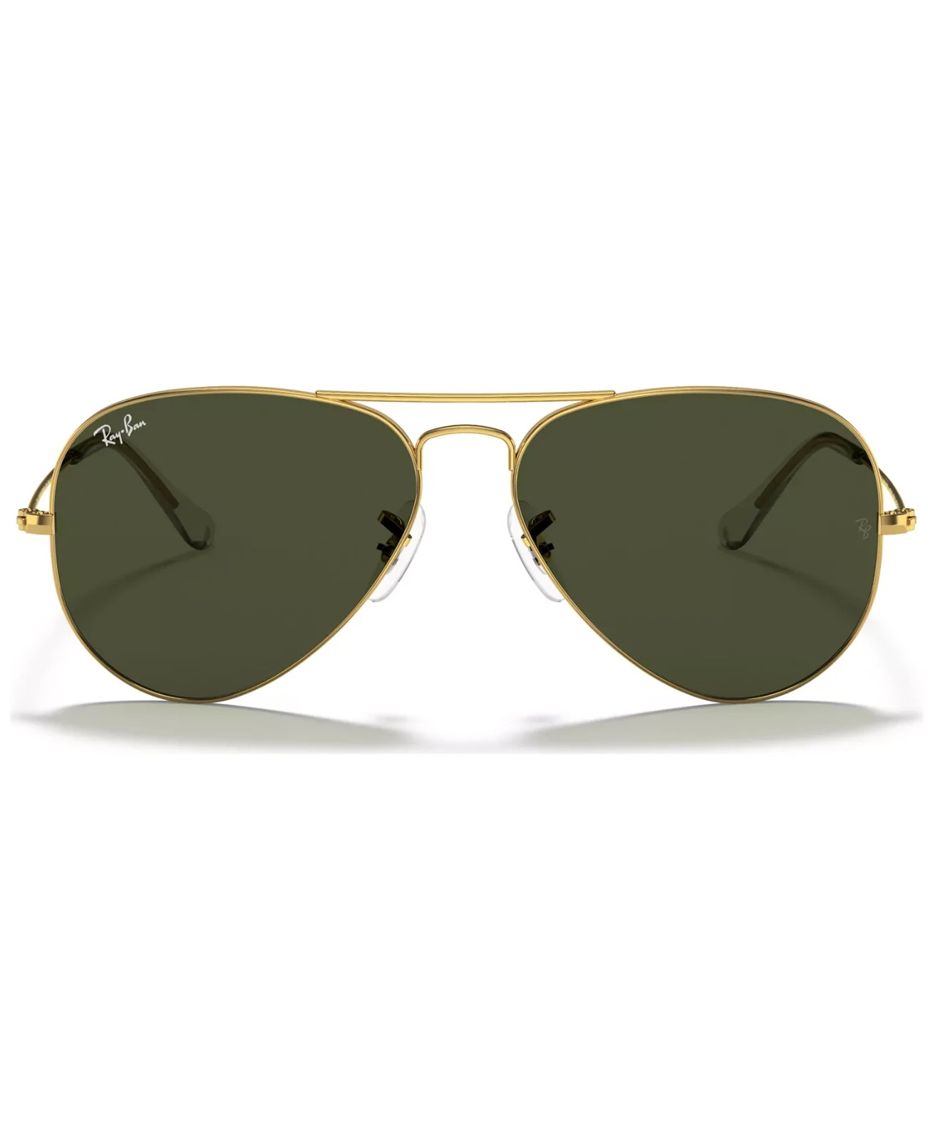 Ray-Ban Sunglasses, RB3025 AVIATOR CLASSIC Gold Green Lenses Retail $190