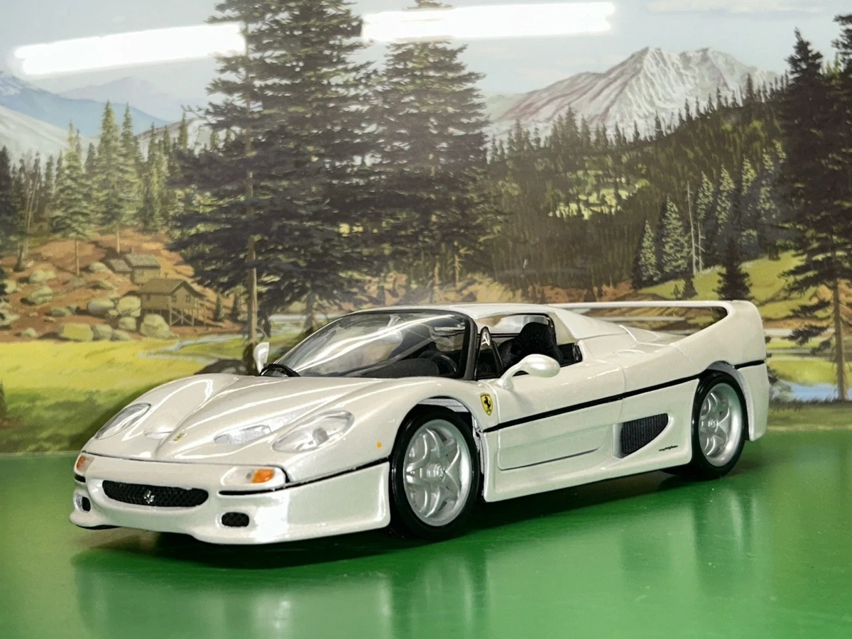 🔥1/18 Ferrari F50 PEARL WHITE CLOSED TOP Maisto Special Edition Diecast Car HTF