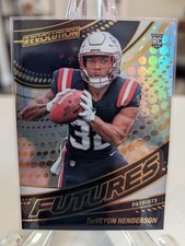2025 Panini Revolution - Futures TreVeyon Henderson #25 (RC) - PATRIOTS 