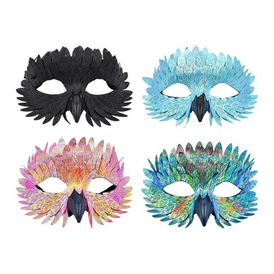 Halloween Maske Masquerade Vogelmaske für Valentinstag Nachtclub Urlaub