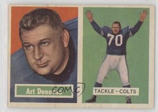 1957 Topps Art Donovan #65 HOF 16ez
