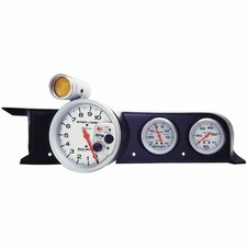 Autometer Triple Dash Top For Ford Mustang 1987-1993 Fox Body Pedestal Tach 5in