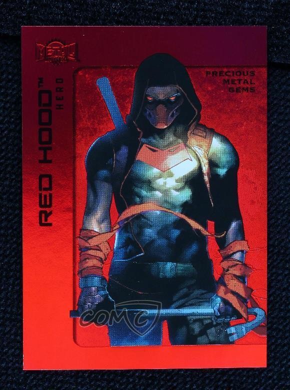 2025 Skybox Metal Universe Batman PMG Red 88/100 Red Hood #92 0m4d