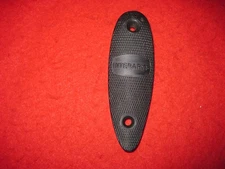 Interarms Rifle/Shotgun Black Plastic Buttplate W/Spacer