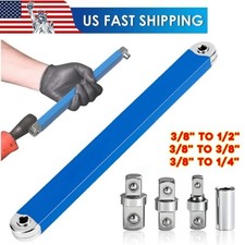Impact Ready Offset Extension Wrench 1/2" 1/4" 3/8" Tight Spaces Extension Tool