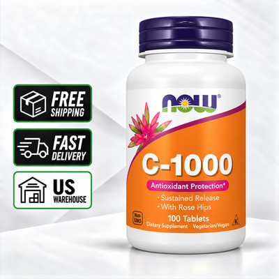 NOW FOODS Vitamin C-1000 100 Tablets