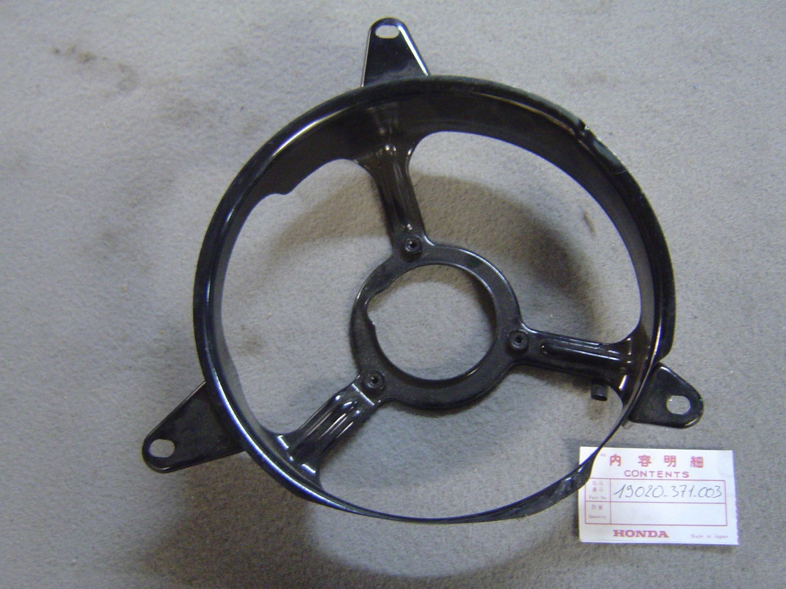 Support de ventilateur GL1000 pour restauration de moto de collection Goldwing
