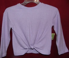 Girls Size 5/6 Front Knot Sweater Top Super Soft! by Extremely Me NEW w/ TAGS!