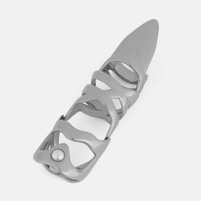1 Stück Punk Rüstungsringe Gothic Rock Maschinen Scroll Joint Armor Fingerring