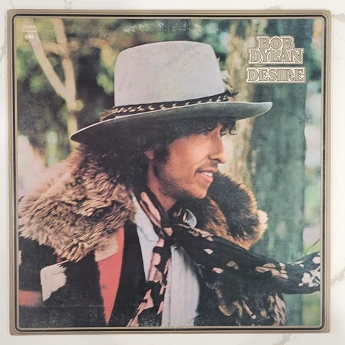 Bob Dylan - Desire Vinyl LP - 1976 First Press - Columbia PC 33893