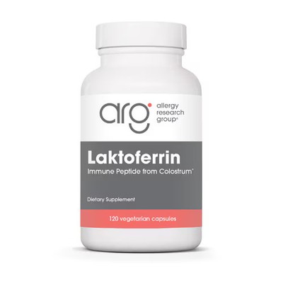 Worldwide 2 X Allergy Research Group Laktoferrin -- 120 Capsules
