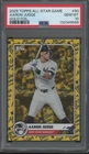 2025 Topps All Star Game Gold Foil #90 Aaron Judge 40/50 Gem Mint PSA 10