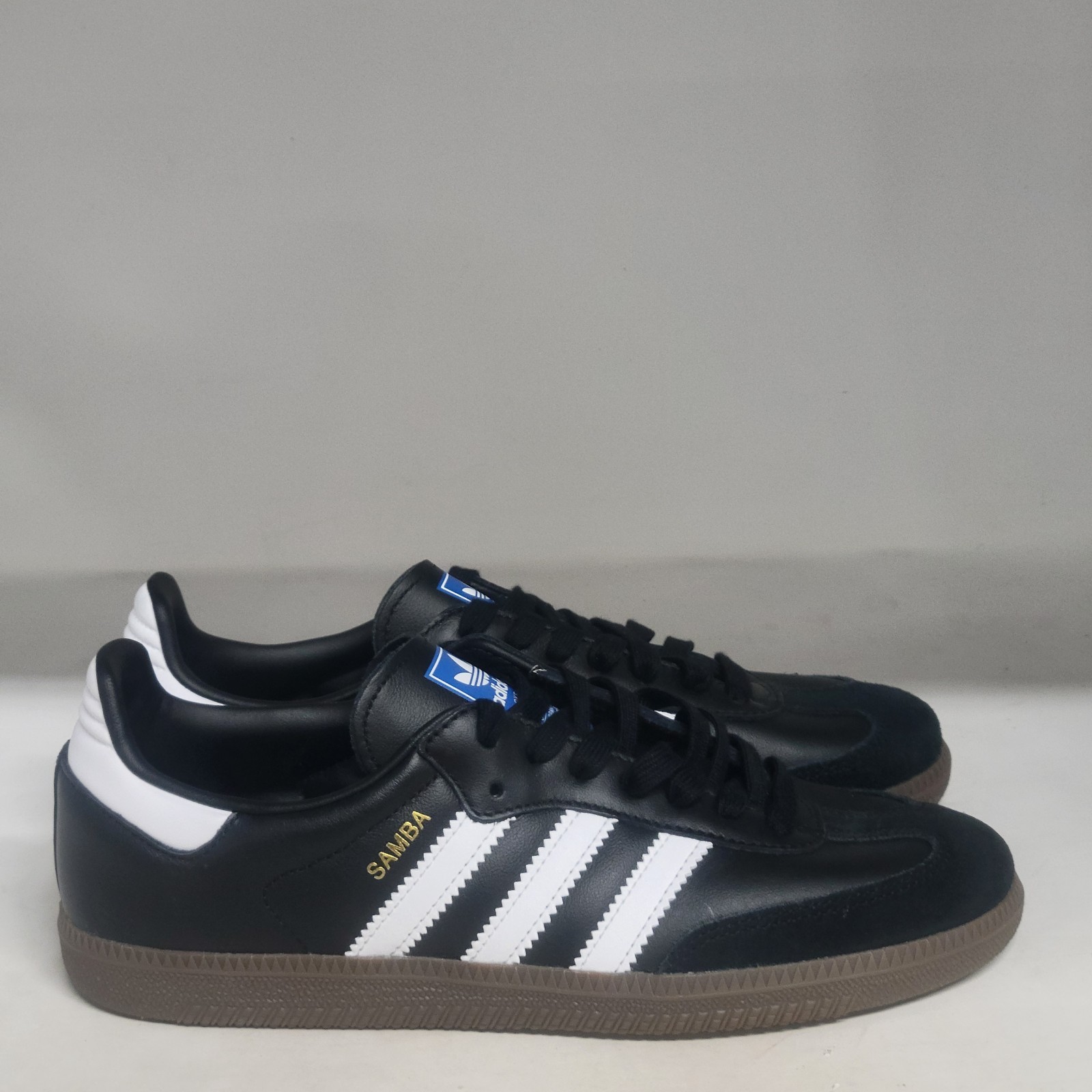 adidas Samba Black/Cloud White/Gum Mens Size 7.5M adidas Samba Black/Cloud White/Gum Mens Size 7.5M