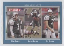 2006 Topps Total Total Blue Mike Nugent Justin Miller Ben Graham #208 3n1