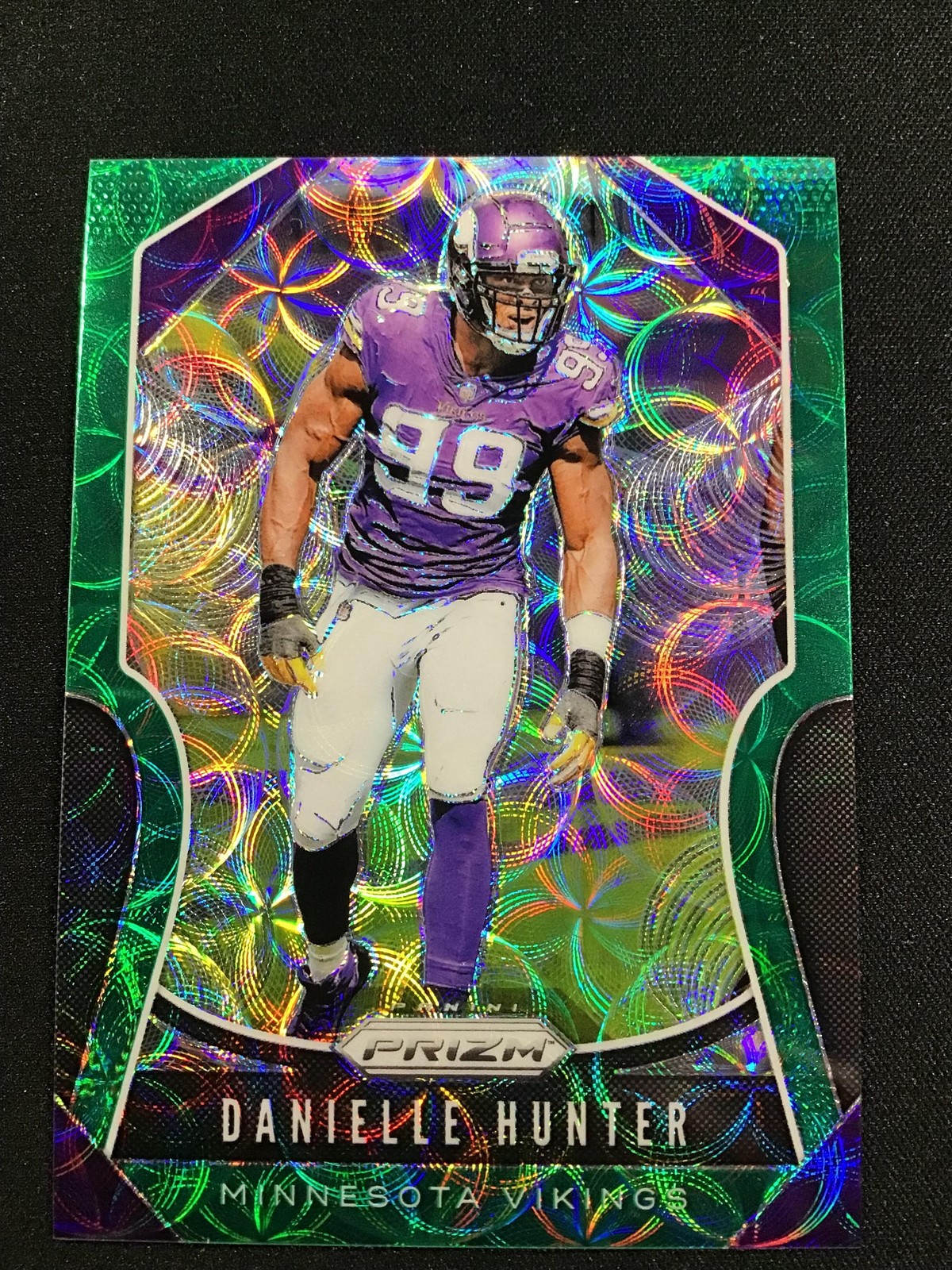 2019 Panini Prizm #129 Danielle Hunter Green Scope #/75