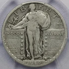 1919-D 25c Standing Liberty Quarter - PCGS VF 20