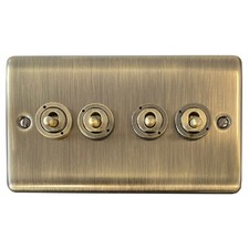 Antique Brass Sockets and Switches