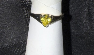 14k .612ct Chrysoberyl Gold Ring.  Yay!  Never Heard If It Til Today. Size 7.