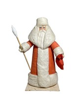 Vintage Soviet Santa Claus / Ded Moroz Figurine USSR Christmas New Year Toy
