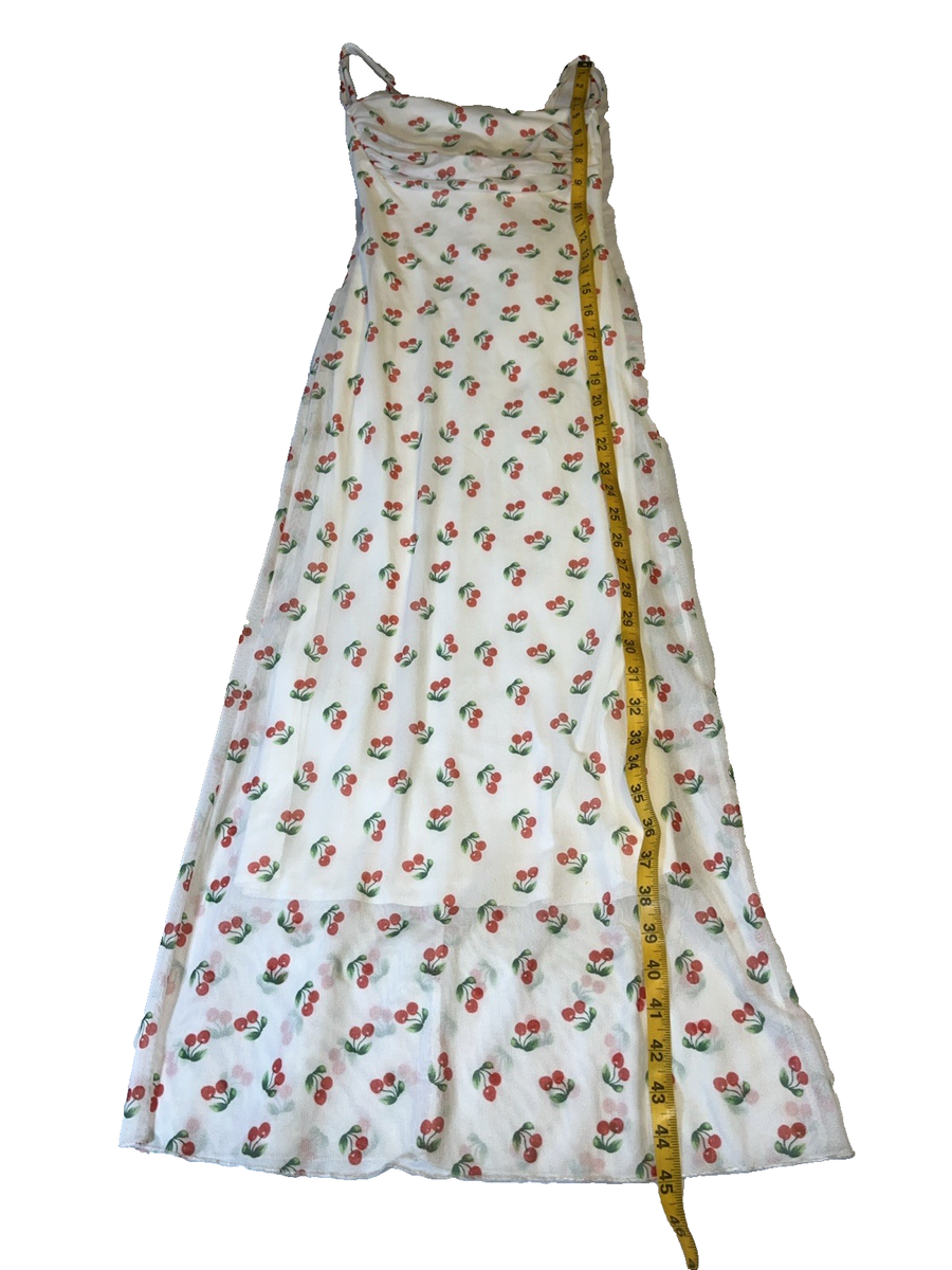 see you monday mesh dress See you monday Pink Floral dress medium