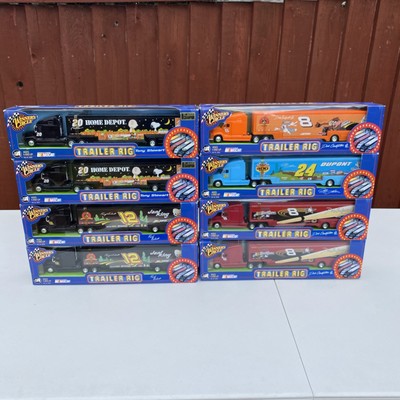 Dale Earnhardt Jr Winners Circle NASCAR Trailer Rig 1:64 2002 MLB All-Star BUNDL