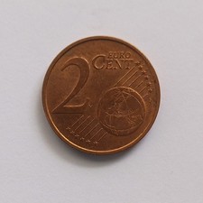 2001 Netherlands Euro 2 Cent Coin