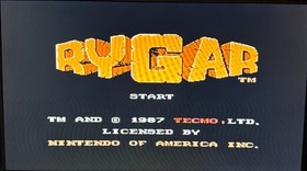 Rygar Nintendo Entertainment System 1987 aut&eacute;ntico cartucho NES solo funciona