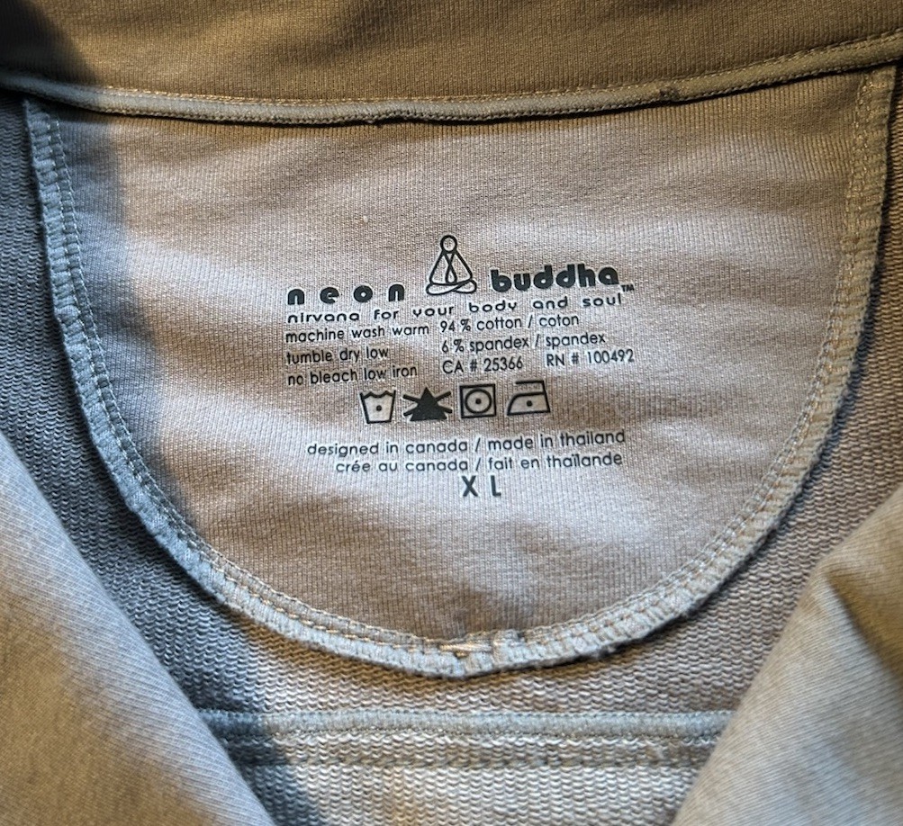 Neon Buddha Patchwork Jacket Brown Mismatched But… - image 12