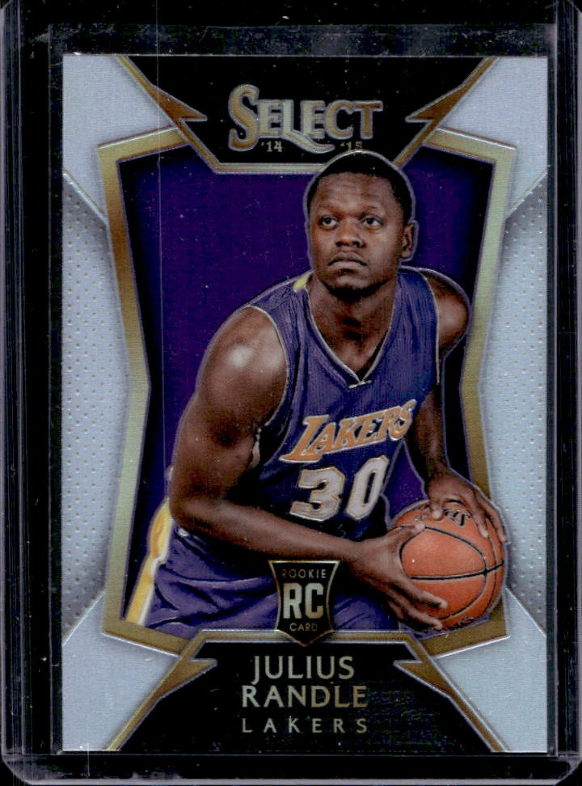 2014-15 Panini Select Julius Randle RC Prizm Silver Rookie #89 Lakers