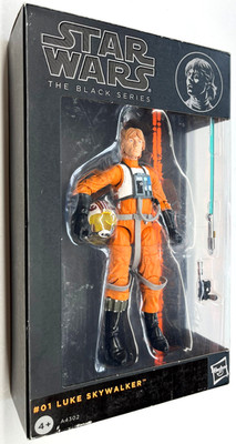 STAR WARS BLACK SERIES - 6'' INCH - LUKE SKYWALKER X-WING PILOT (#01) - MISB OVP