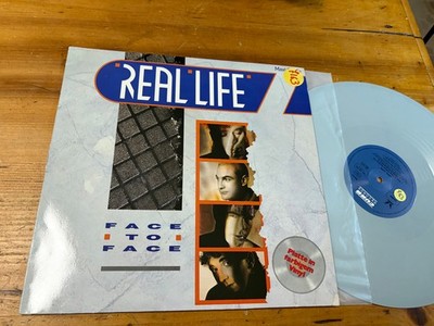 12'' Deutschland 1985 Real Life - Face To Face
