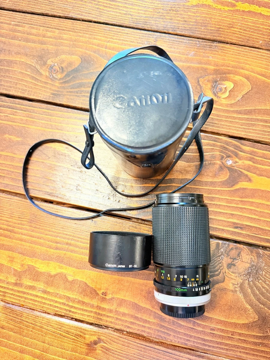 Canon FD Camera Macro/Close Up Lenses 100mm Focal for sale | eBay