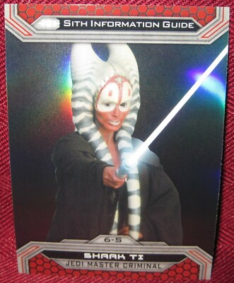 2015 TOPPS STAR WARS CHROME PERSPECTIVES #6-S SHAAK TI REFRACTOR