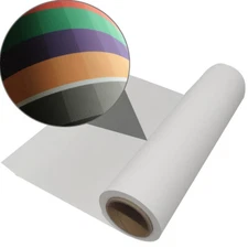 Retractable Banner Stand Canvas Roll Aqueous Curl-Free White-Back 