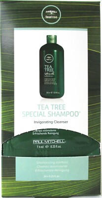 Paul Mitchell Tea Tree Shampoo Packets 0.25 oz each 50 PCS