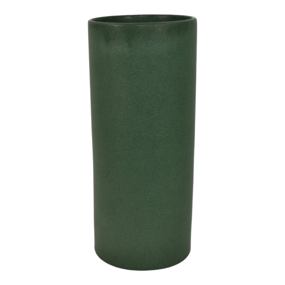 Marblehead Vintage Arts and Crafts Pottery Matte Green Ceramic Vase eBay