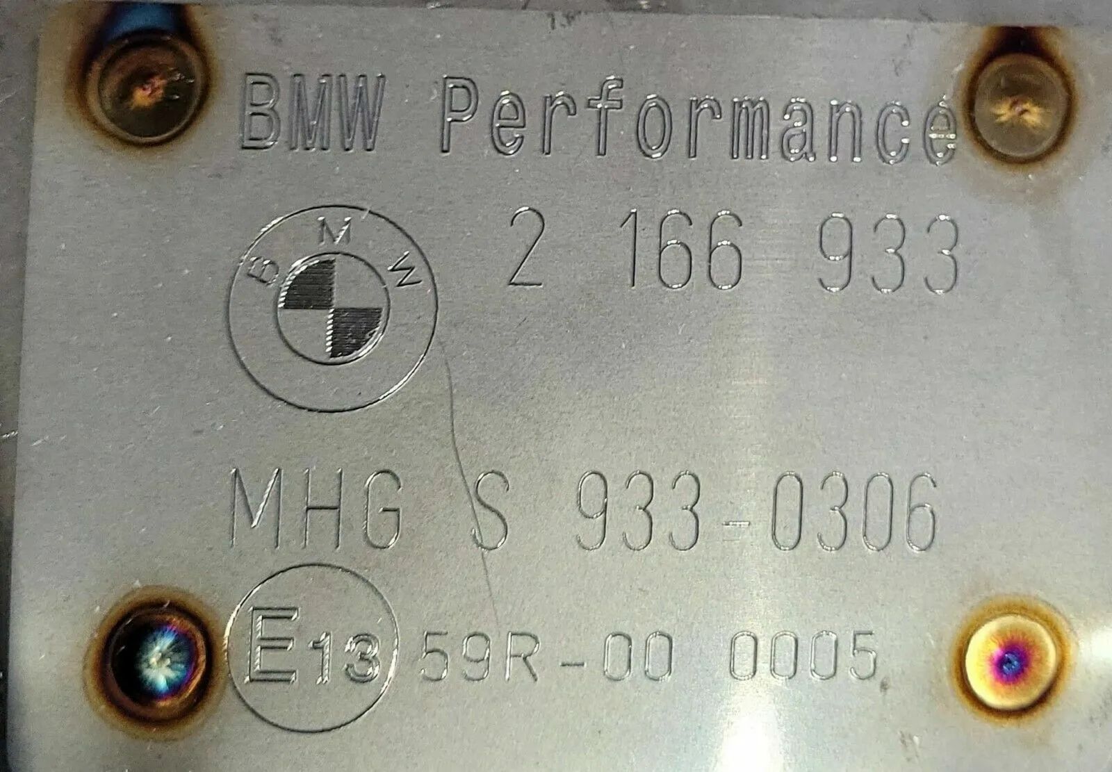 Original BMW X5 E70 35i N55 M Performance Endschalldämpfer Auspuff  