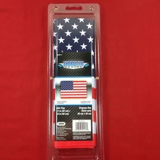 AMERICAN USA US FLAG BOATING BOAT MARINE 12" X 18" SHORELINE SL52117