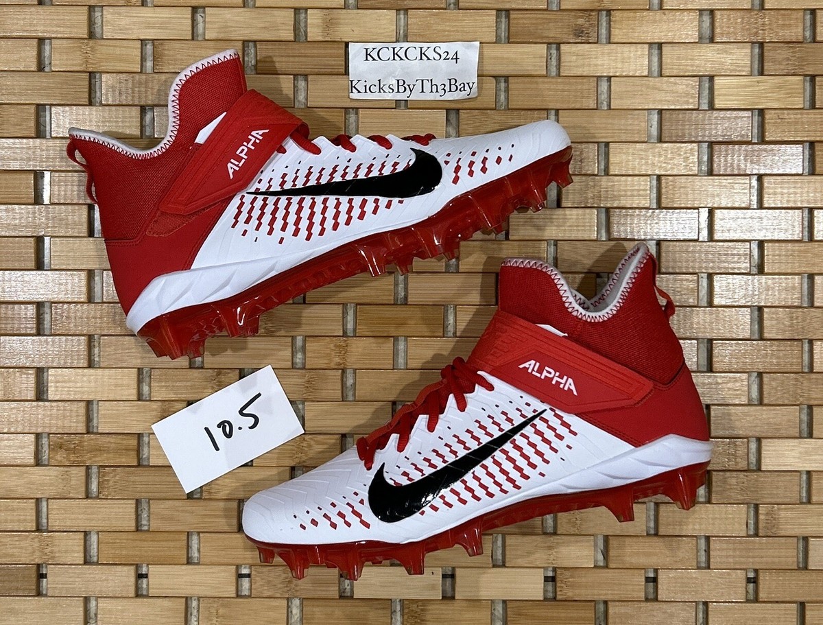 Nike Alpha Menace Pro “University Red” Football Cleats Size 10.5 Alpha Menace Pro 2 Mid  main image 3