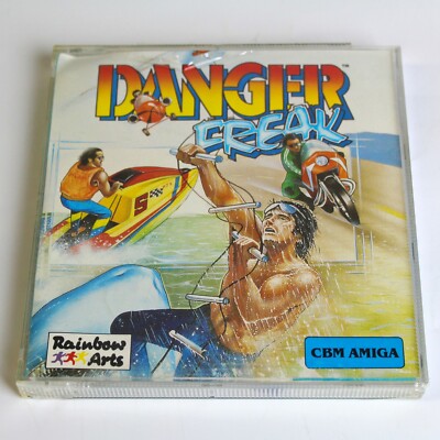Danger Freak (Commodore Amiga, 1989) - Factory Sealed - Free Shipping -N