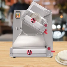 370W Commercial Dough Roller Sheeter, 110V Pizza Dough Roller Sheeter
