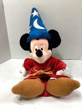 Fantasia Sorcerer's Apprentice Mickey Mouse Disney Store Plush Soft 20"