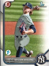 2022 Bowman Draft 1st Edition #BD-43 Trystan Vrieling