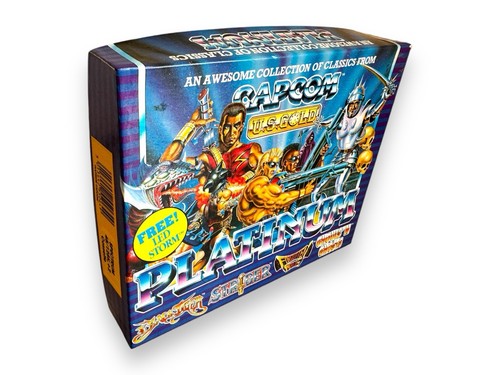Capcom CLASSICS Platinum Spectrum 48/128k Cassette Tape Gioco Boxato Completo 1990 - Foto 4 di 24