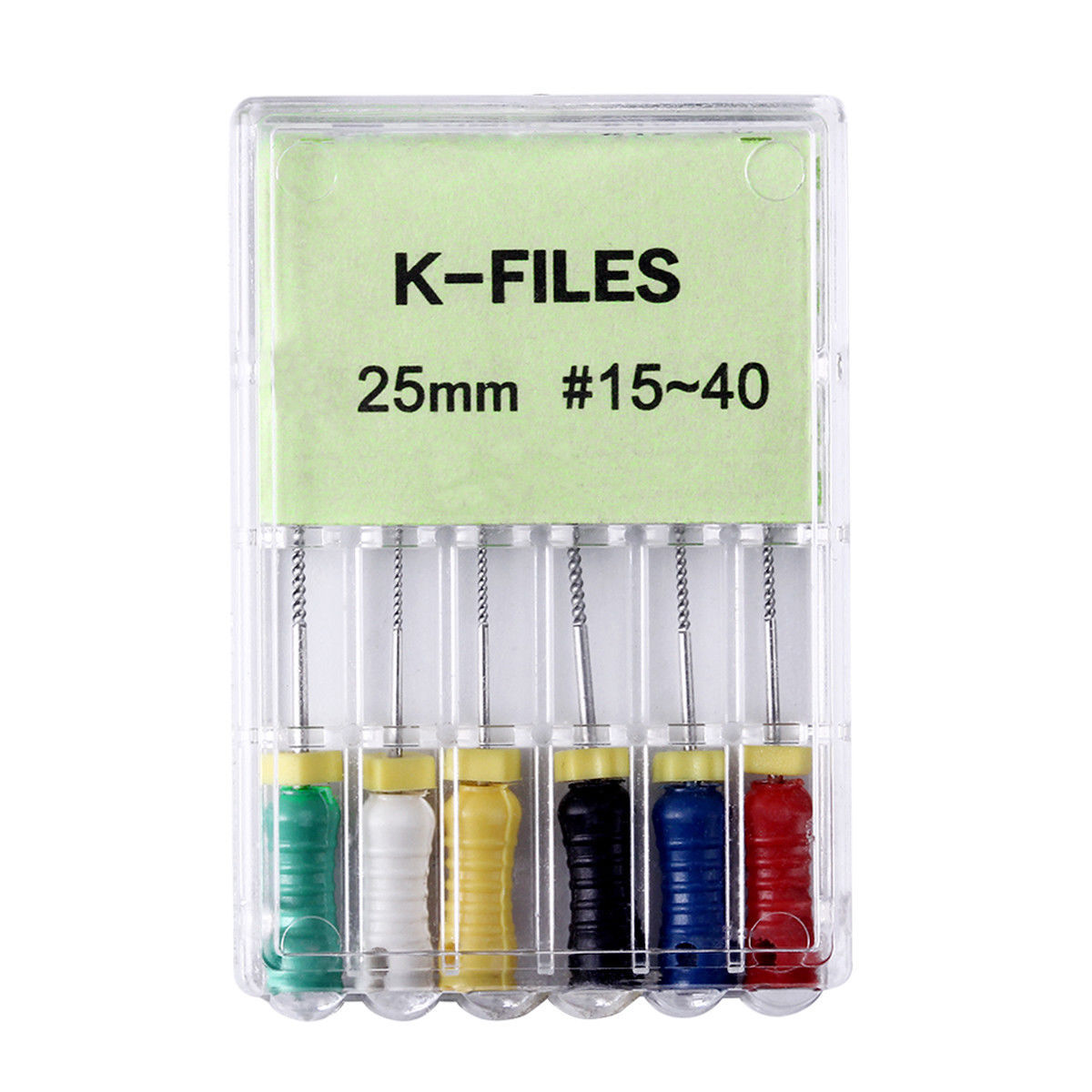 Ricambi Odontoiatria 10 Pezzi Lime Endodontiche K-Files In Acciaio Inox - 25 Mm, Per Canali Radicolari, Manuali #15/20 Lime Manuali #15-20 - Foto 5