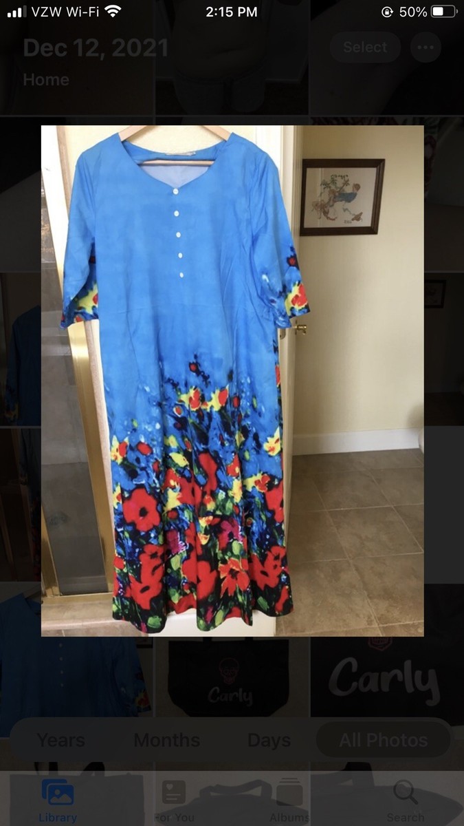 misslook maxi dress MISSLOOK Floral Maxi Dress (size M)