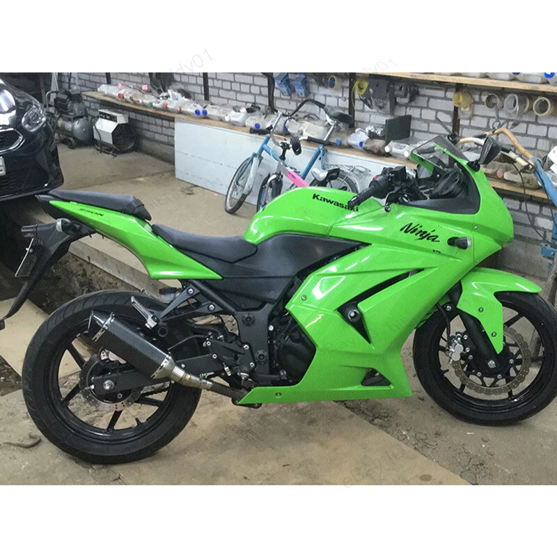 Накладные наконечники глушителя для выхлопной трубы для Kawasaki Z300 Z250 Ninja 300 250 2013-2016 - Изображение 2 из 4